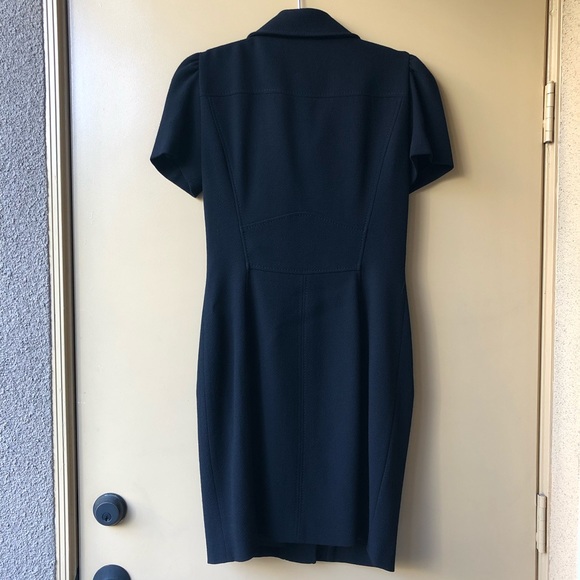 MOSCHINO cheapandchic black wool biker dress - Picture 4 of 8